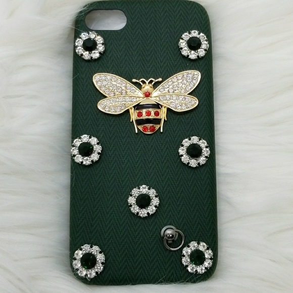 Iphone 7&8 Luxury 3D Metal Bee Pearl Case - Picture 6 of 8